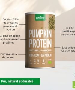 Pumpkin plant proteins BIO, 400 g